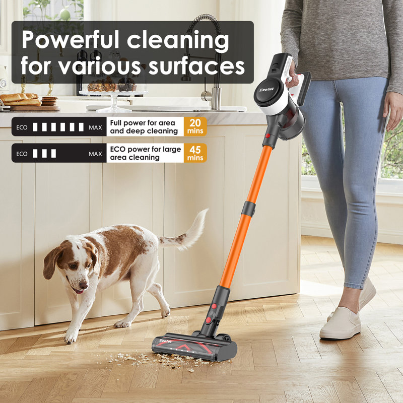 Evereze V40 Cordless Bagless Stick Vacuum & Reviews Wayfair